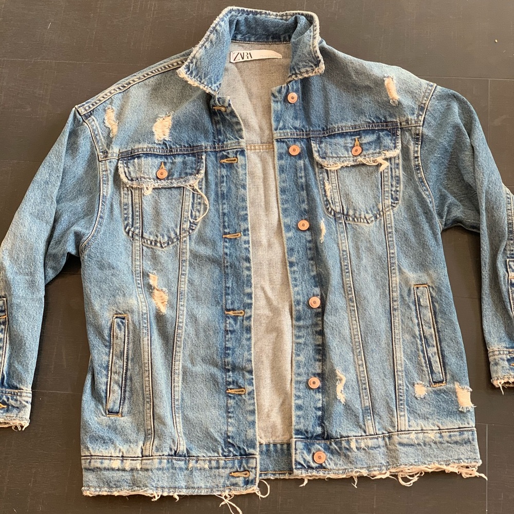 Zara XS Jean jacket - Picture 2 of 3